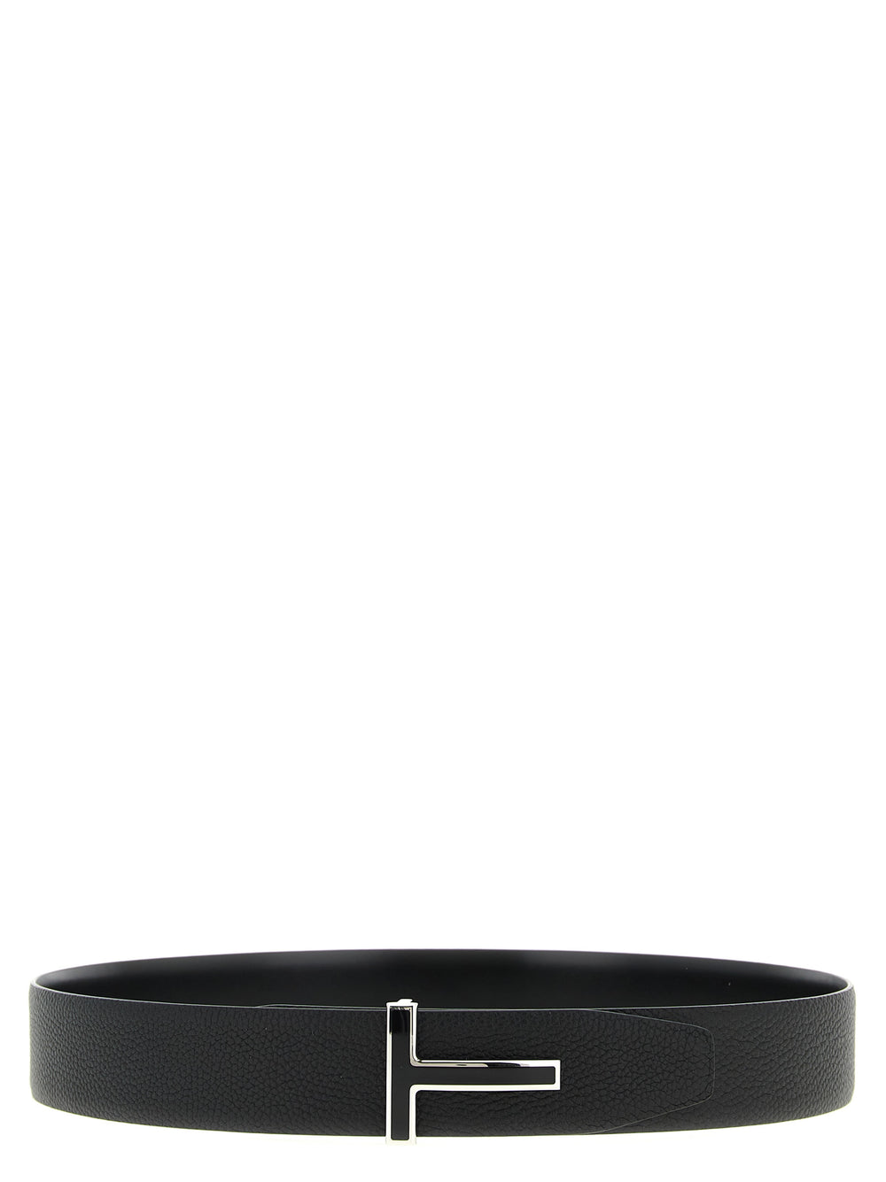 Black Calfskin Regular Belt