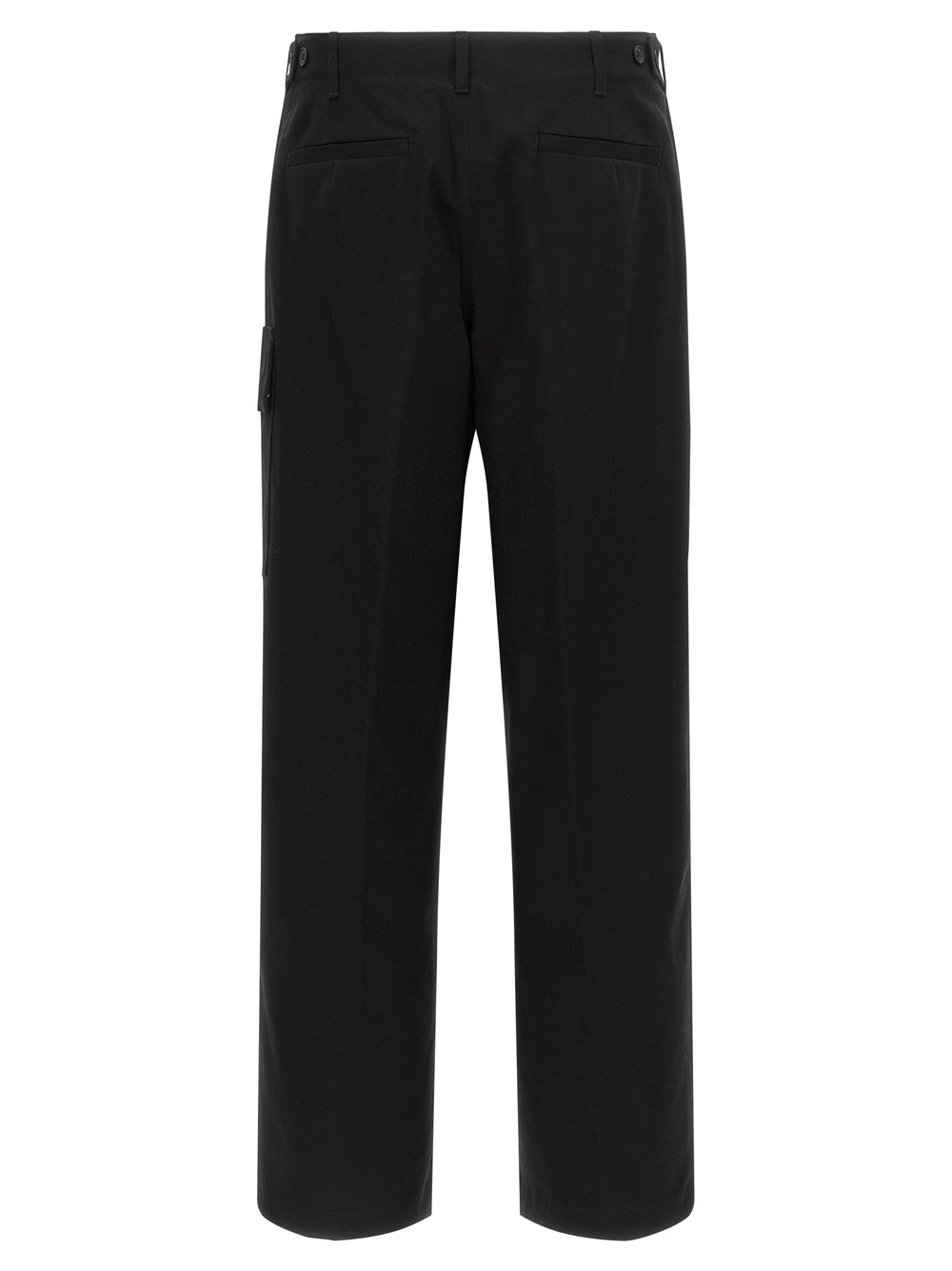 Fendi Cotton Cargo Pants in Black