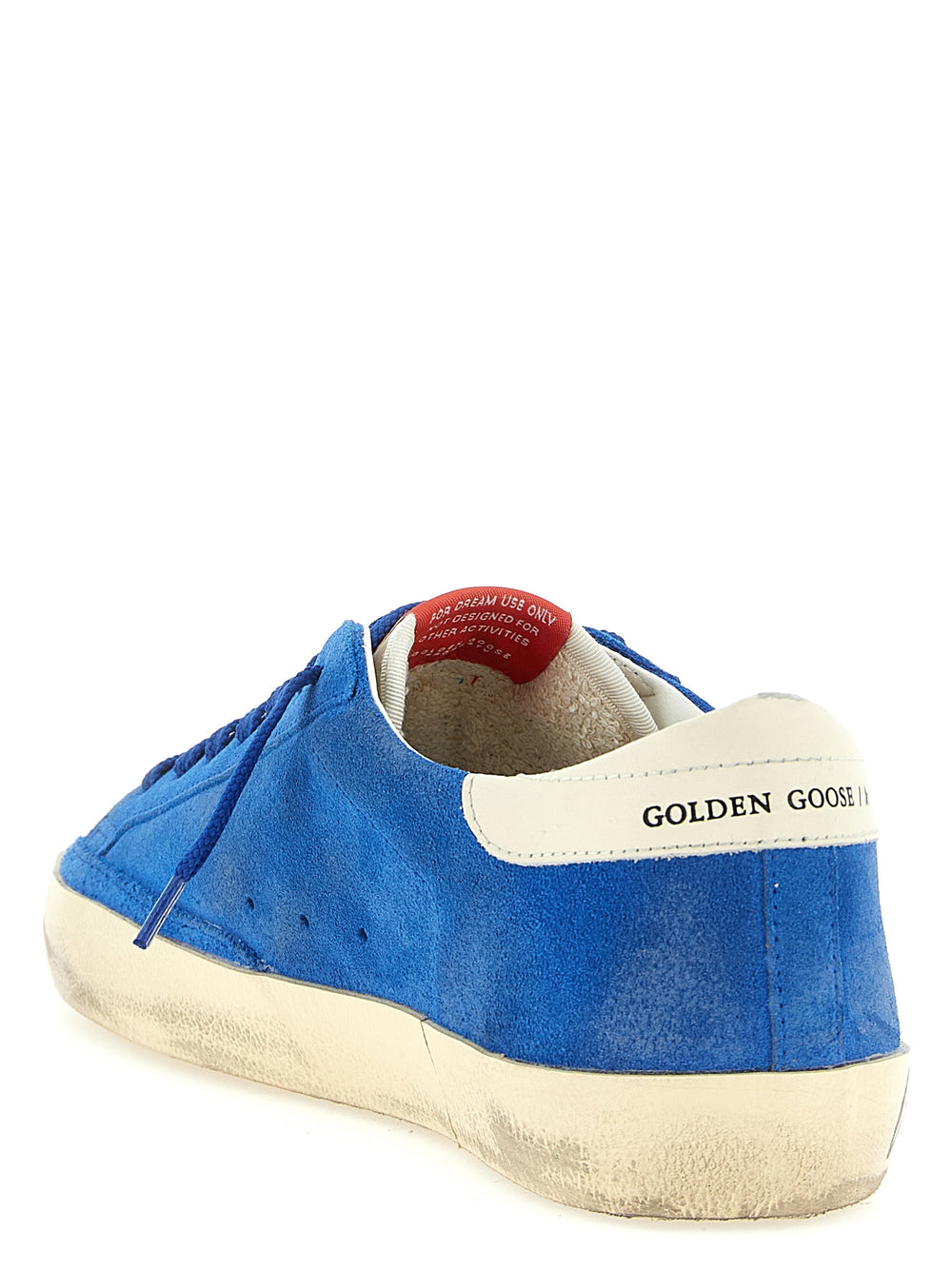 Golden Goose Superstar Leather Sneakers in Blue