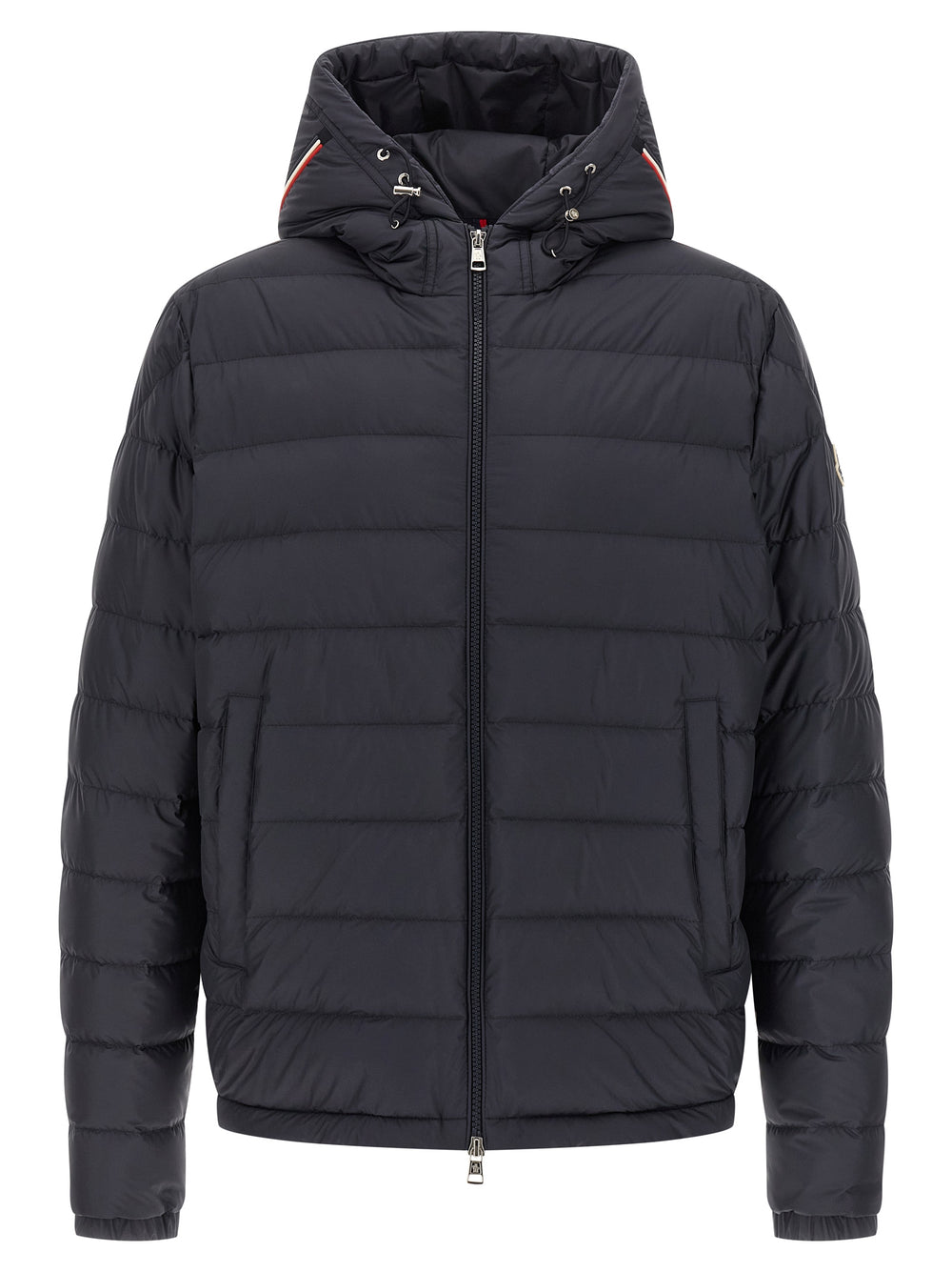 Blue Polyester Full-Length Jacket mens luxury fashion - Mens Edit