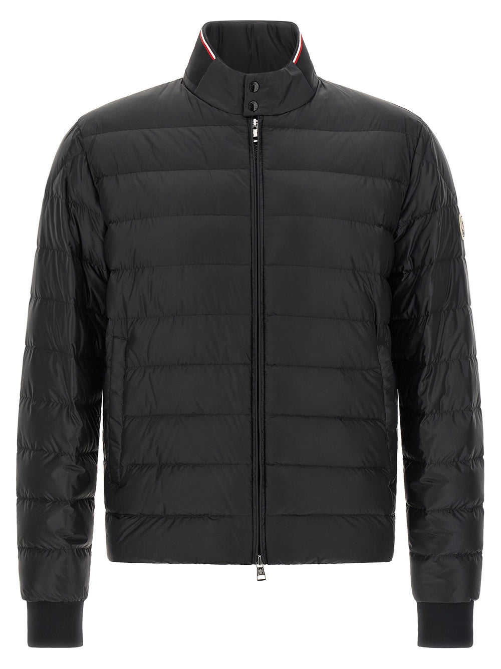 Black Polyamide Full-Length Jacket mens luxury fashion - Mens Edit