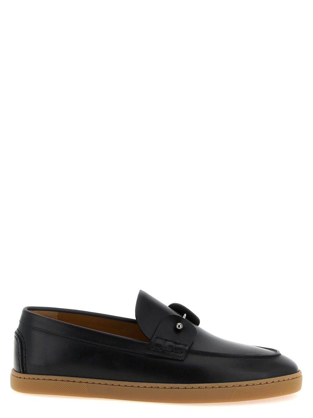 Black Calfskin Slip-On Loafers mens luxury fashion - Mens Edit