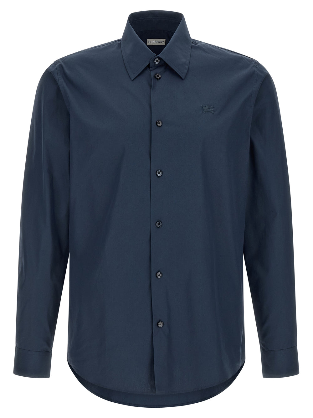 Burberry 100% Cotton Poplin Shirt in Blue
