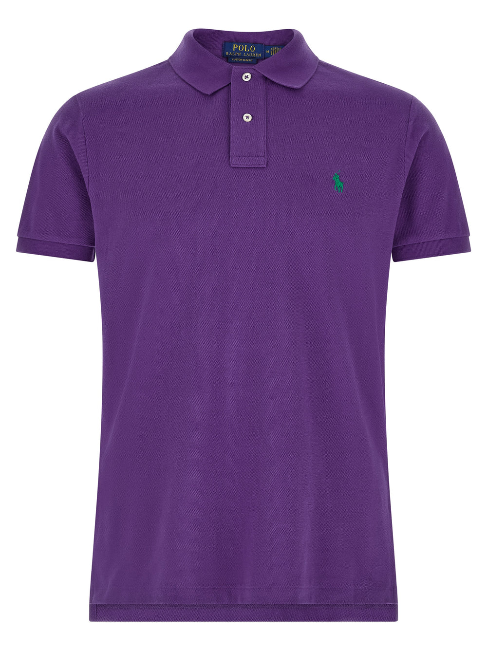 Purple Cotton Polo Shirt