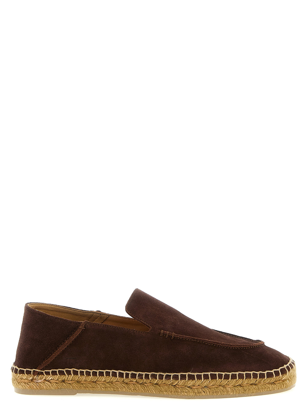 Brown Calfskin Espadrilles