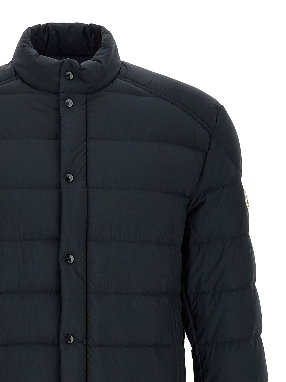Moncler Μπουφάν Πουπουλένιο Πλήρους Μήκους από Πολυαμίδιο σε Μπλε