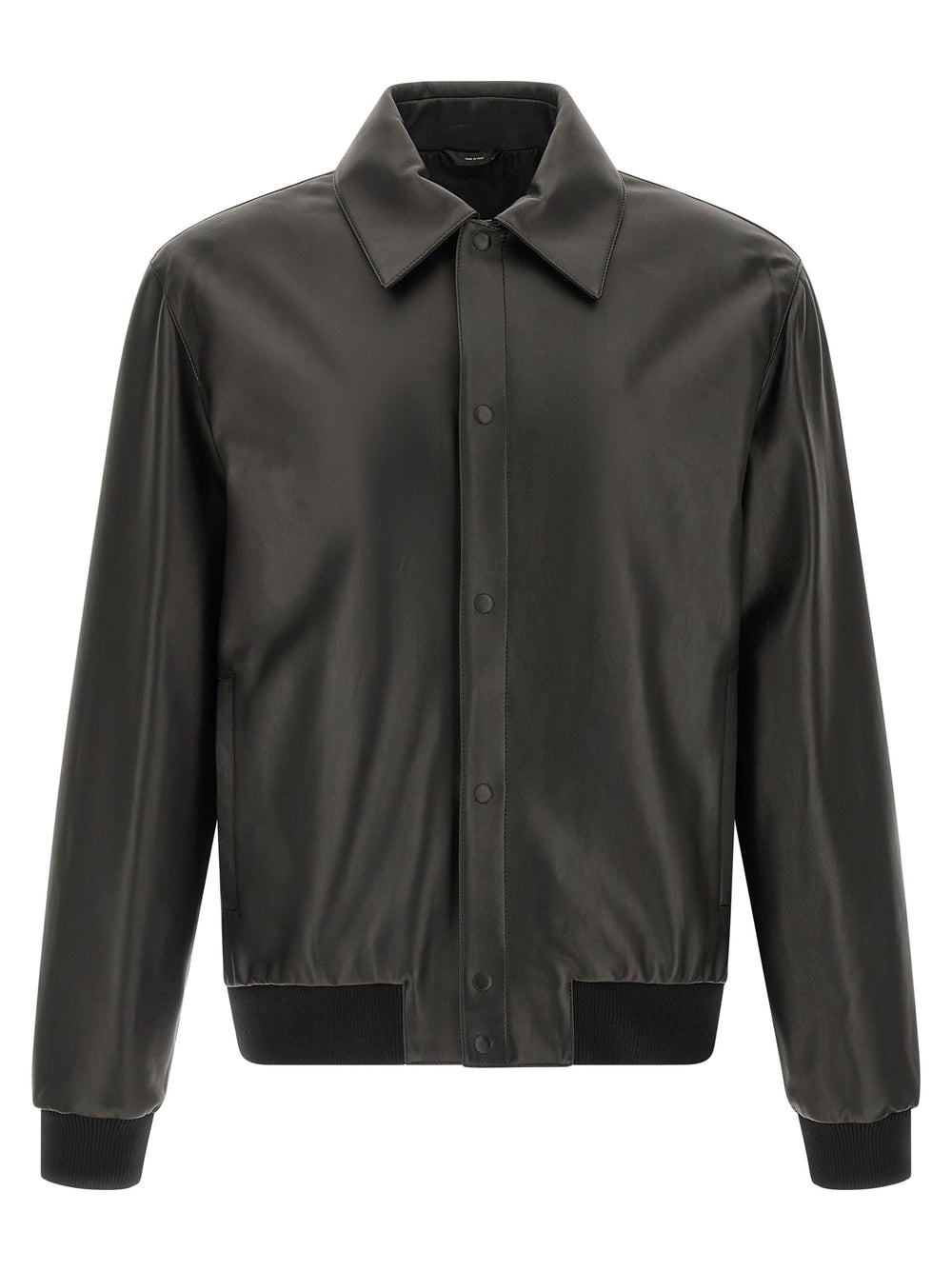 Fendi Lamb Leather Jacket in Black