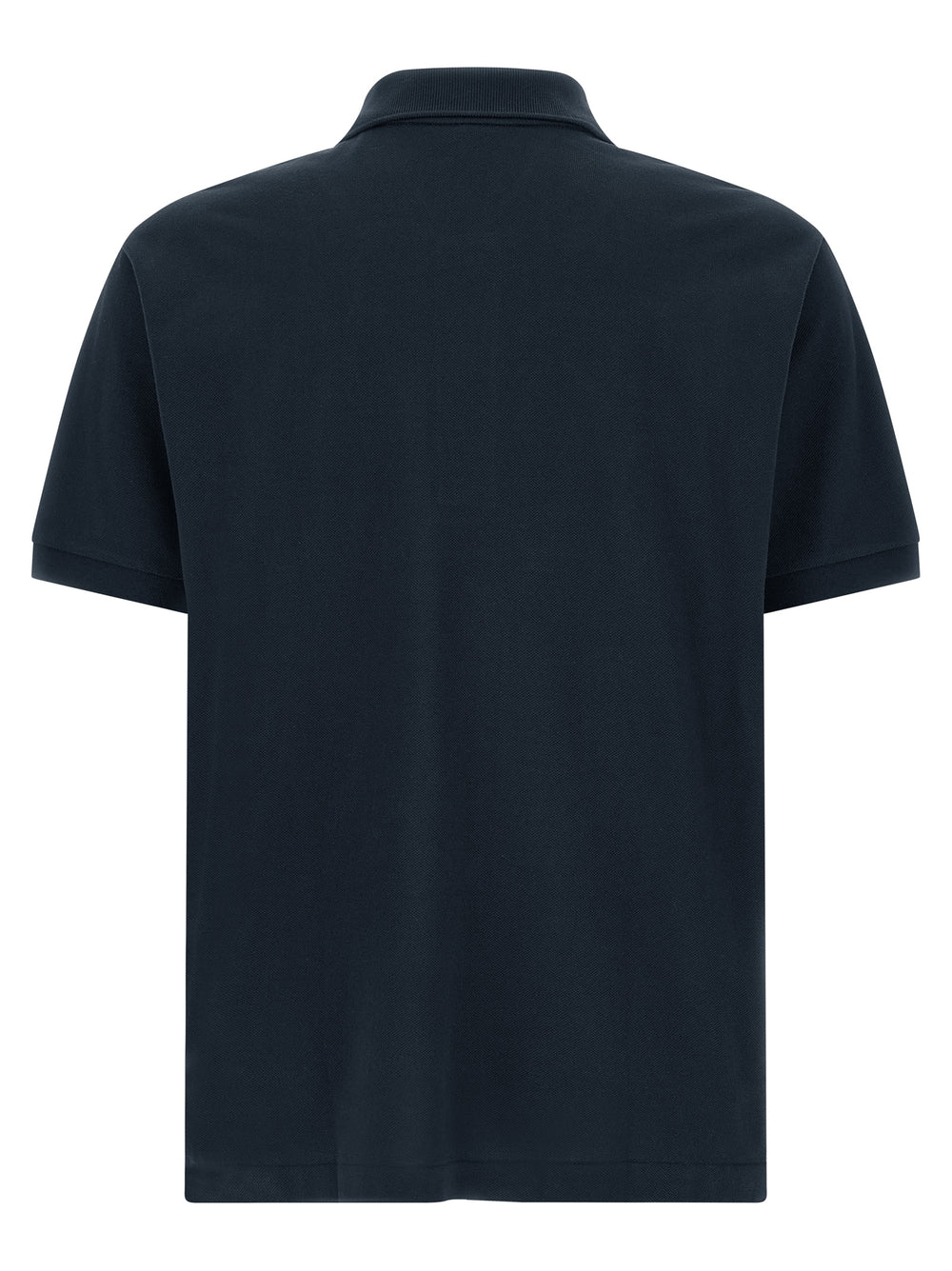 Blue Cotton Polo Shirt