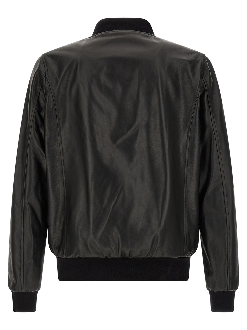 Black Lambskin Leather Jacket