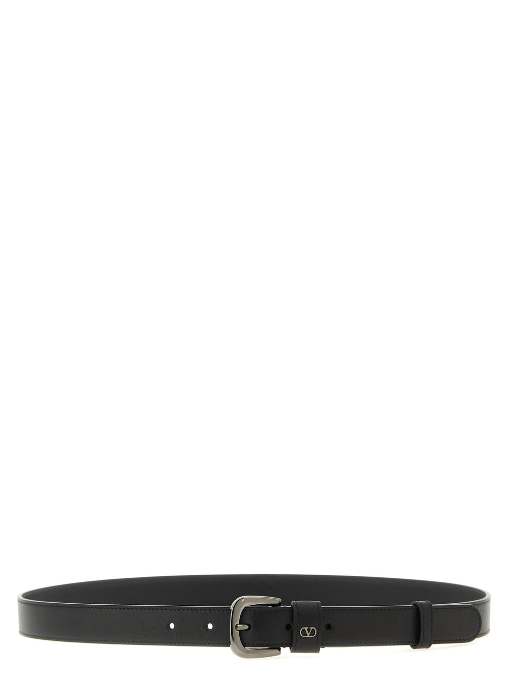 Valentino Garavani Calfskin Belt in Black