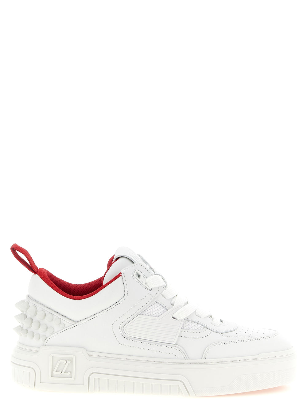 Christian Louboutin Calfskin Sneakers in White