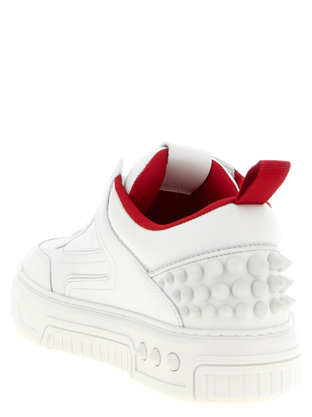 Christian Louboutin Calfskin Sneakers in White
