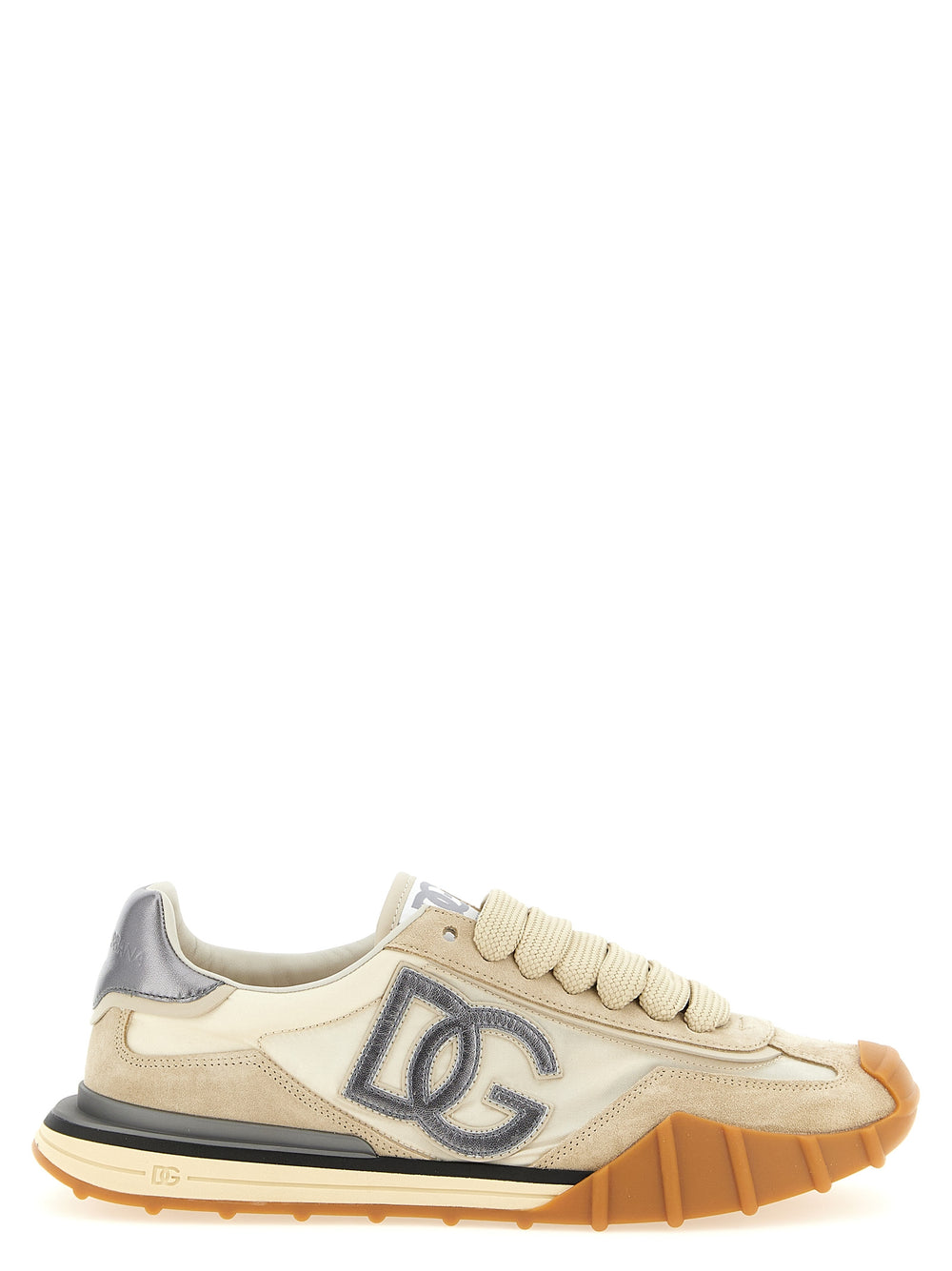 Silver Calfskin Athletic Sneakers mens luxury fashion - Mens Edit