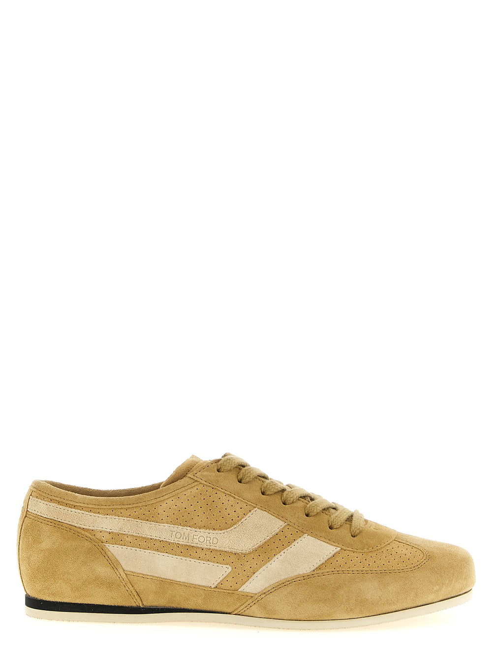 Beige Calfskin Sneakers mens luxury fashion - Mens Edit