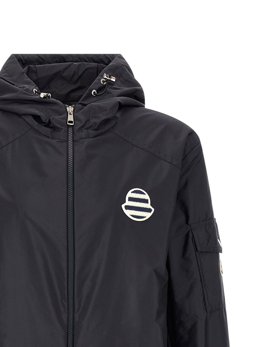 Blue Polyamide Shell Jacket