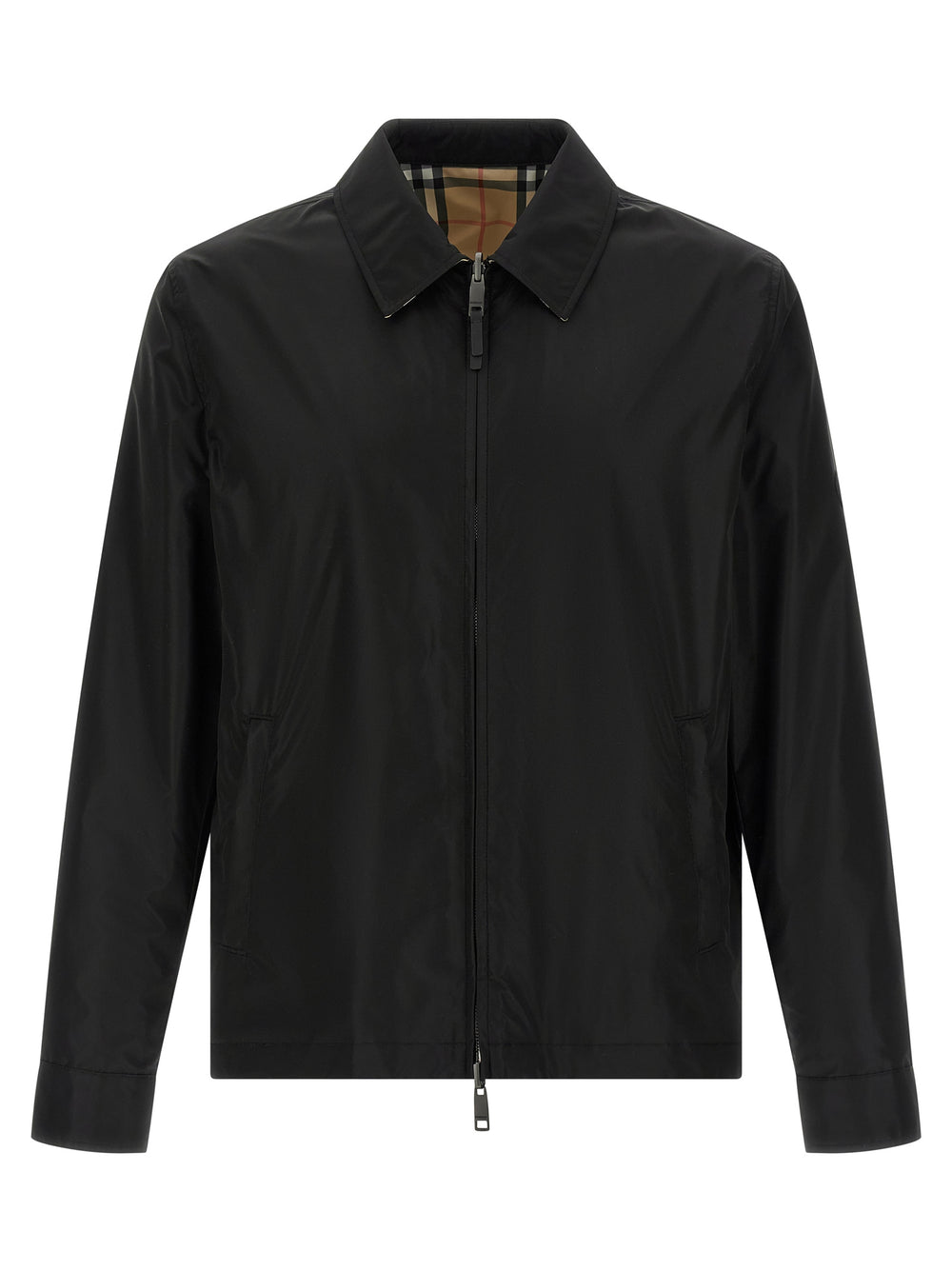 Black Polyamide Shell Jacket mens luxury fashion - Mens Edit