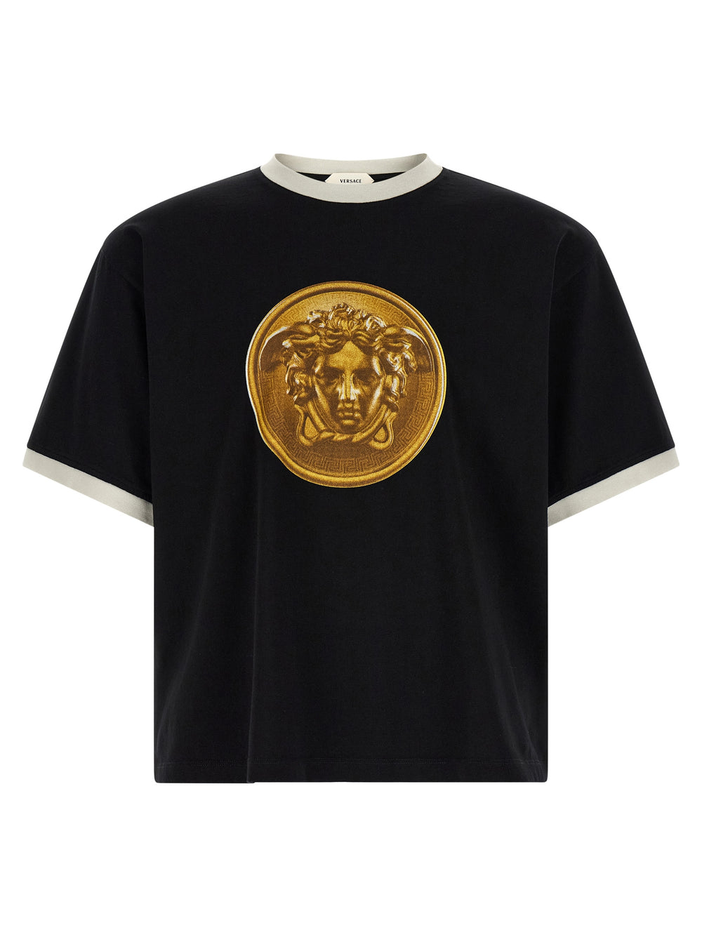 Black Cotton T-Shirt mens luxury fashion - Mens Edit