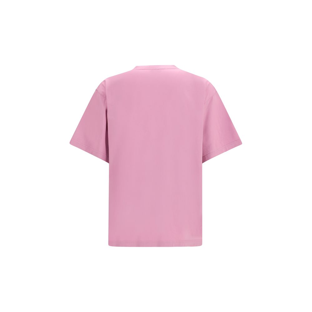 Balenciaga T-Shirt από 100% βαμβάκι σε Μωβ
