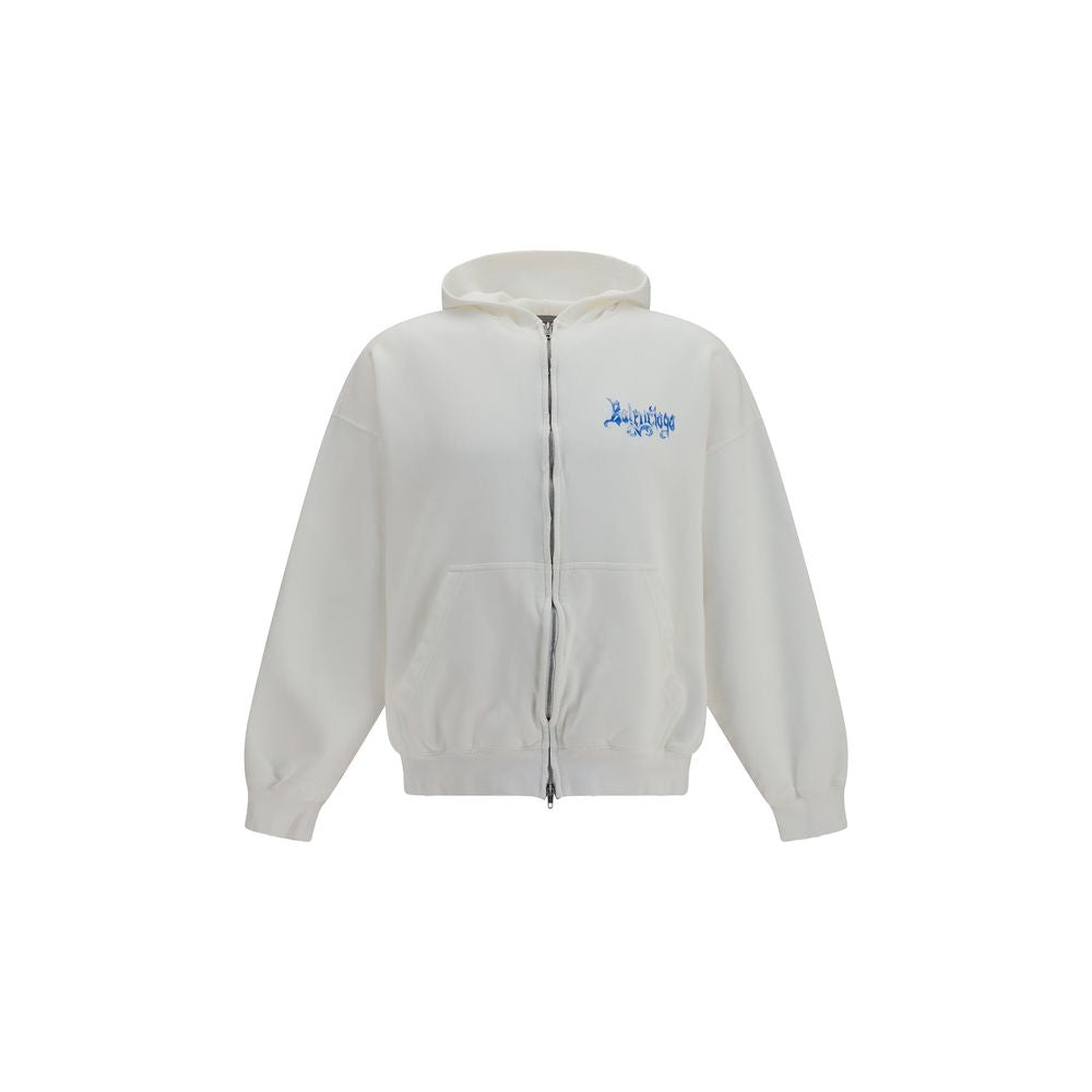 White Cotton Sweatshirt mens luxury fashion - Mens Edit