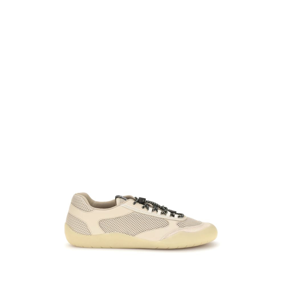 Beige Polyester Athletic Sneakers mens luxury fashion - Mens Edit