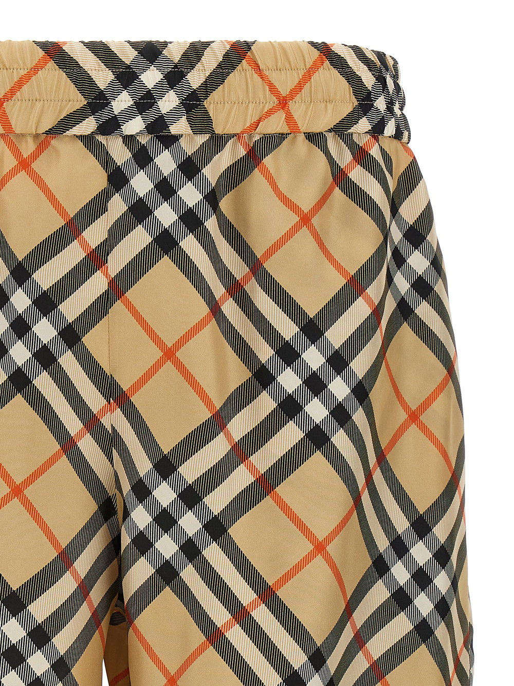 Burberry Βερμούδα από 100% μετάξι σε Μπεζ