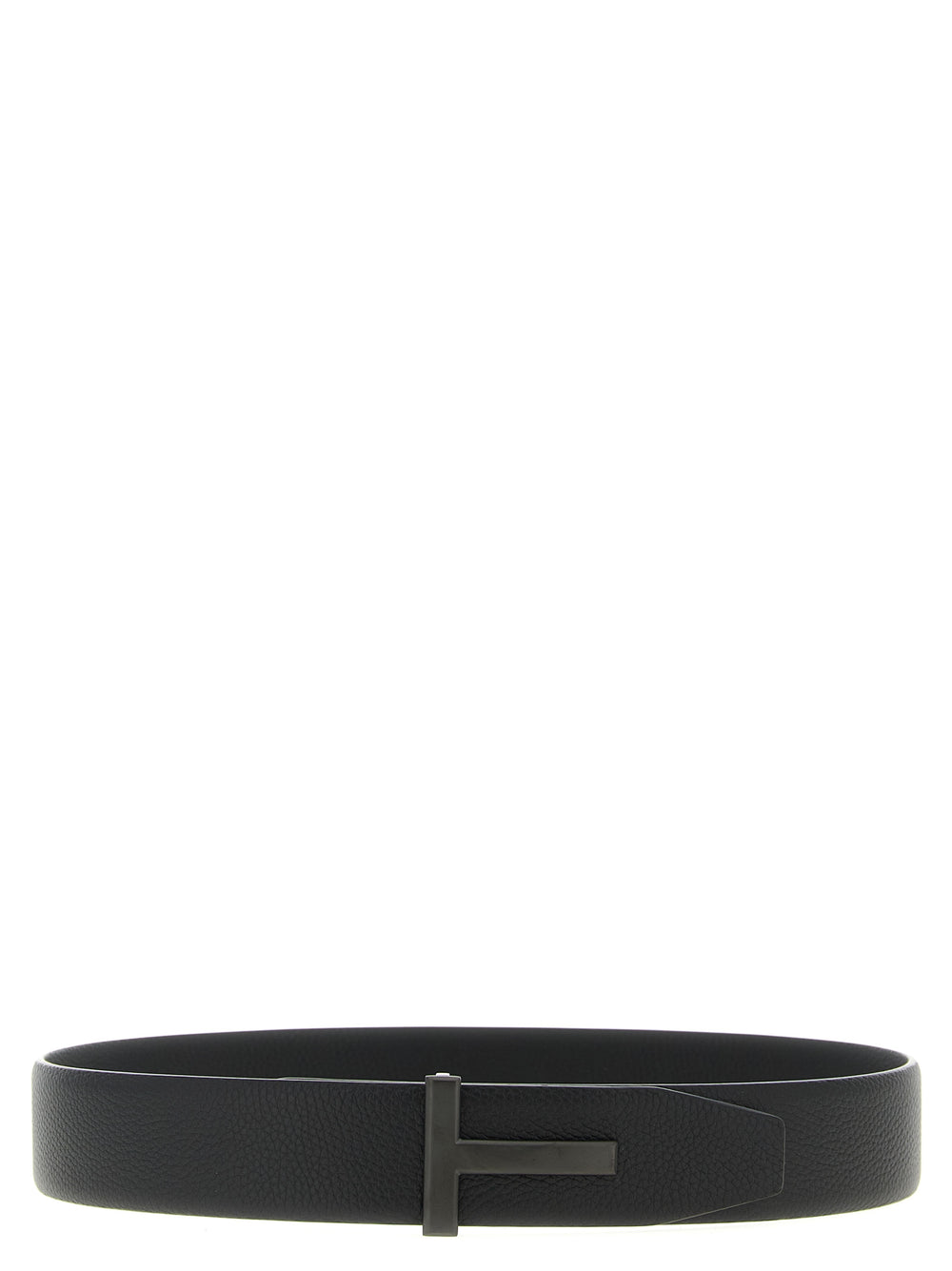 Tom Ford Calfskin Belt in Black