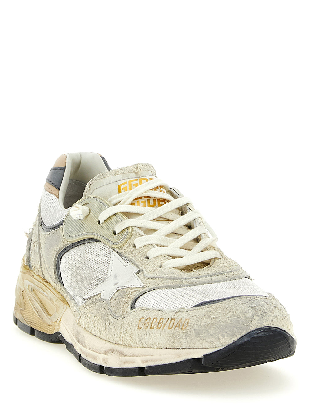 White Leather Athletic Sneakers