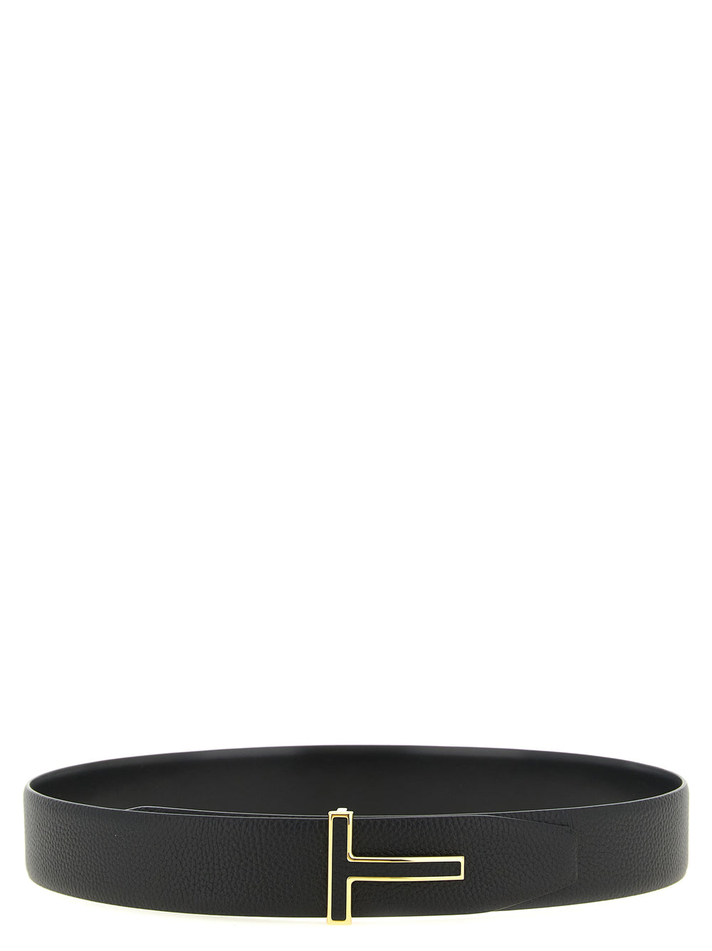 Tom Ford Calfskin Belt in Black