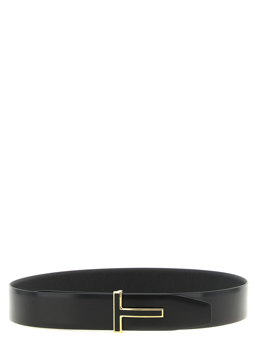 Tom Ford Calfskin Belt in Black