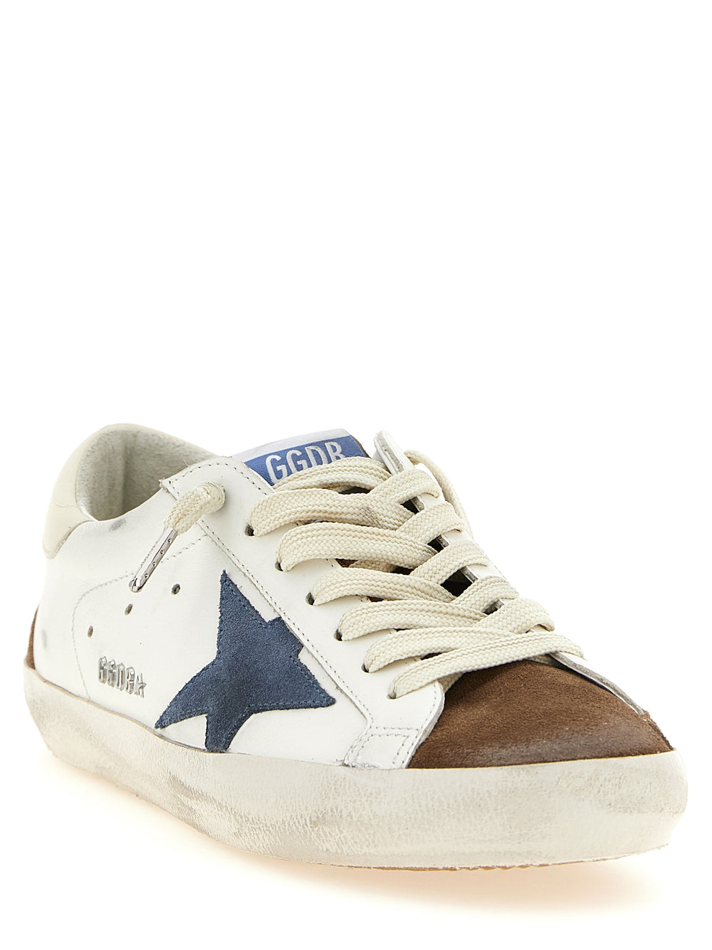Golden Goose Super Star Sneakers από Δέρμα Αγελάδας σε Multicolor