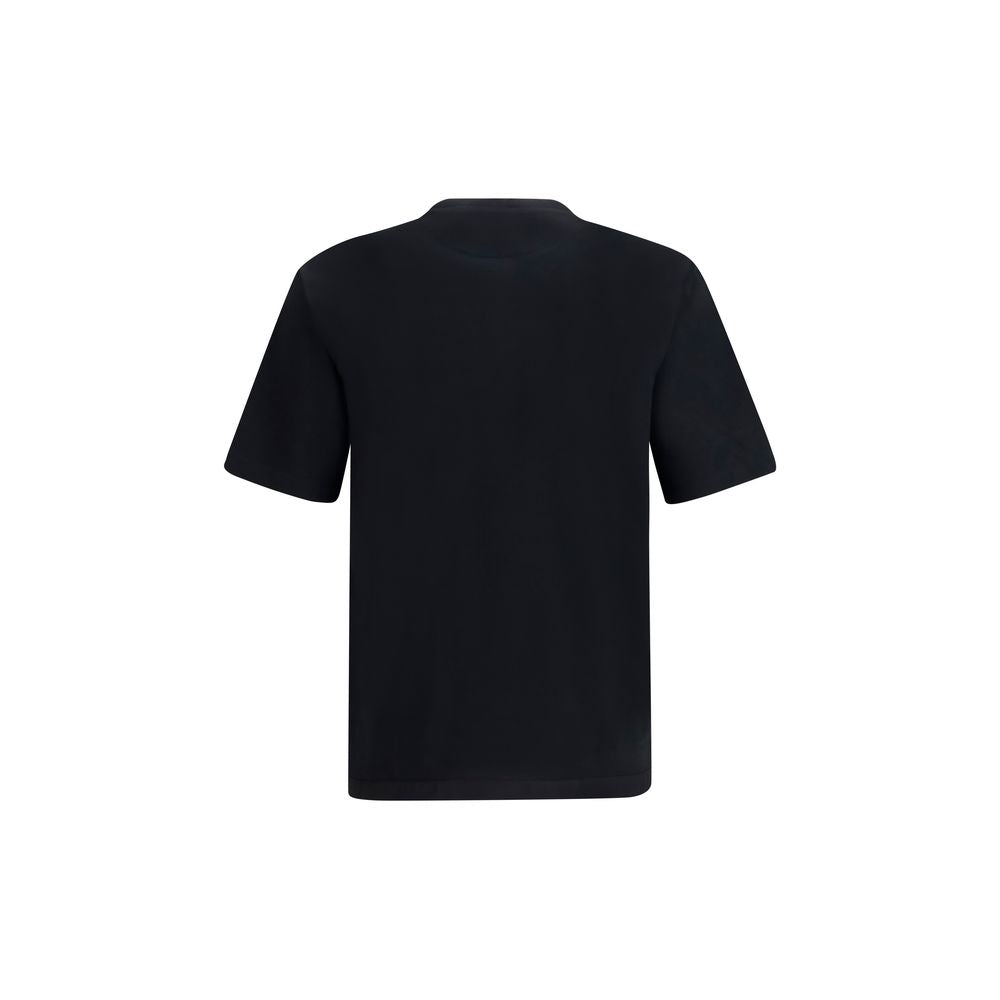 Prada Βαμβακερό T-Shirt σε Μαύρο