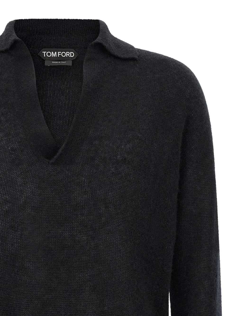 Tom Ford Cashmere and Silk Cardigan in Black