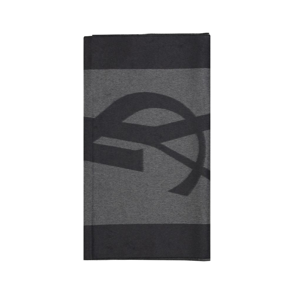 Gray Silk Scarf mens luxury fashion - Mens Edit