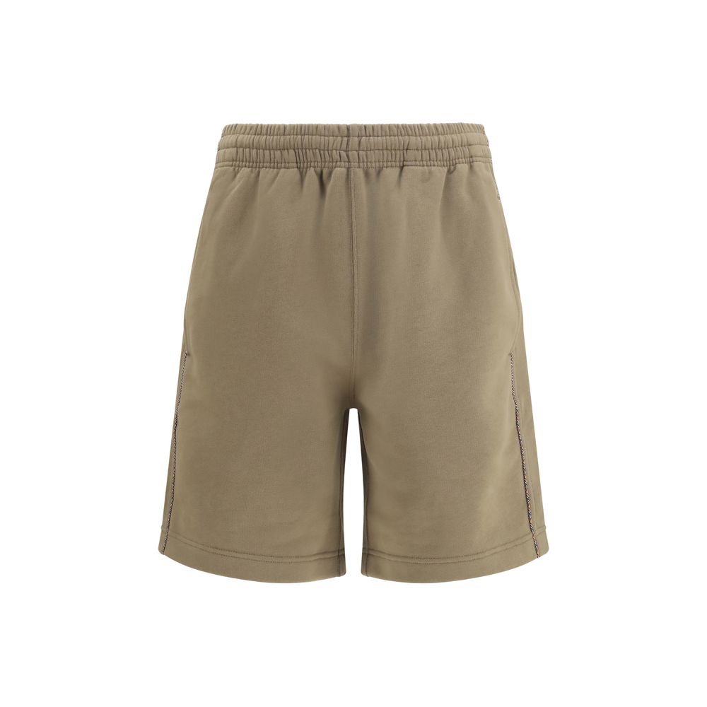 Brown Cotton Bermuda Shorts mens luxury fashion - Mens Edit