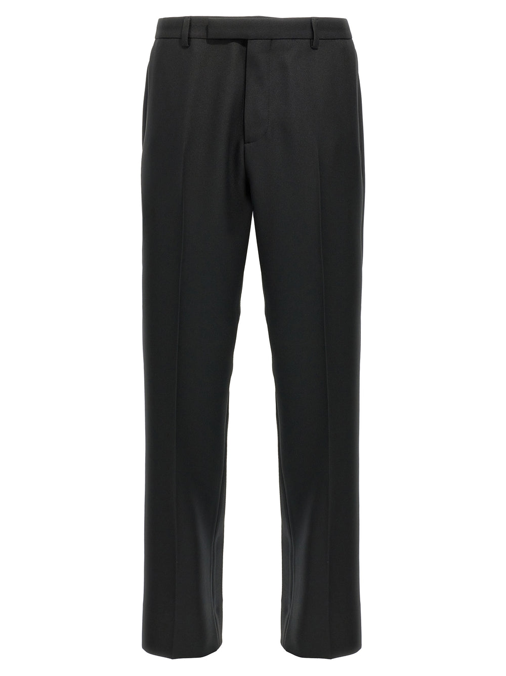 Gucci Polyester Twill Trousers in Black