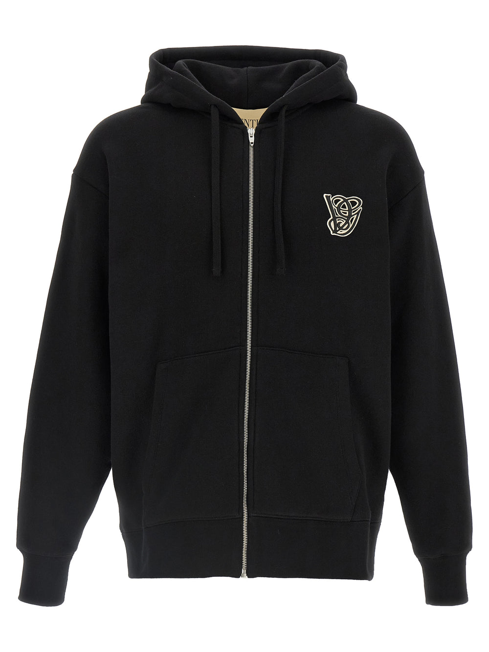 Valentino Garavani Cotton Sweatshirt in Black
