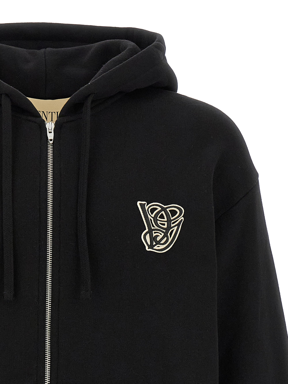 Valentino Garavani Cotton Sweatshirt in Black