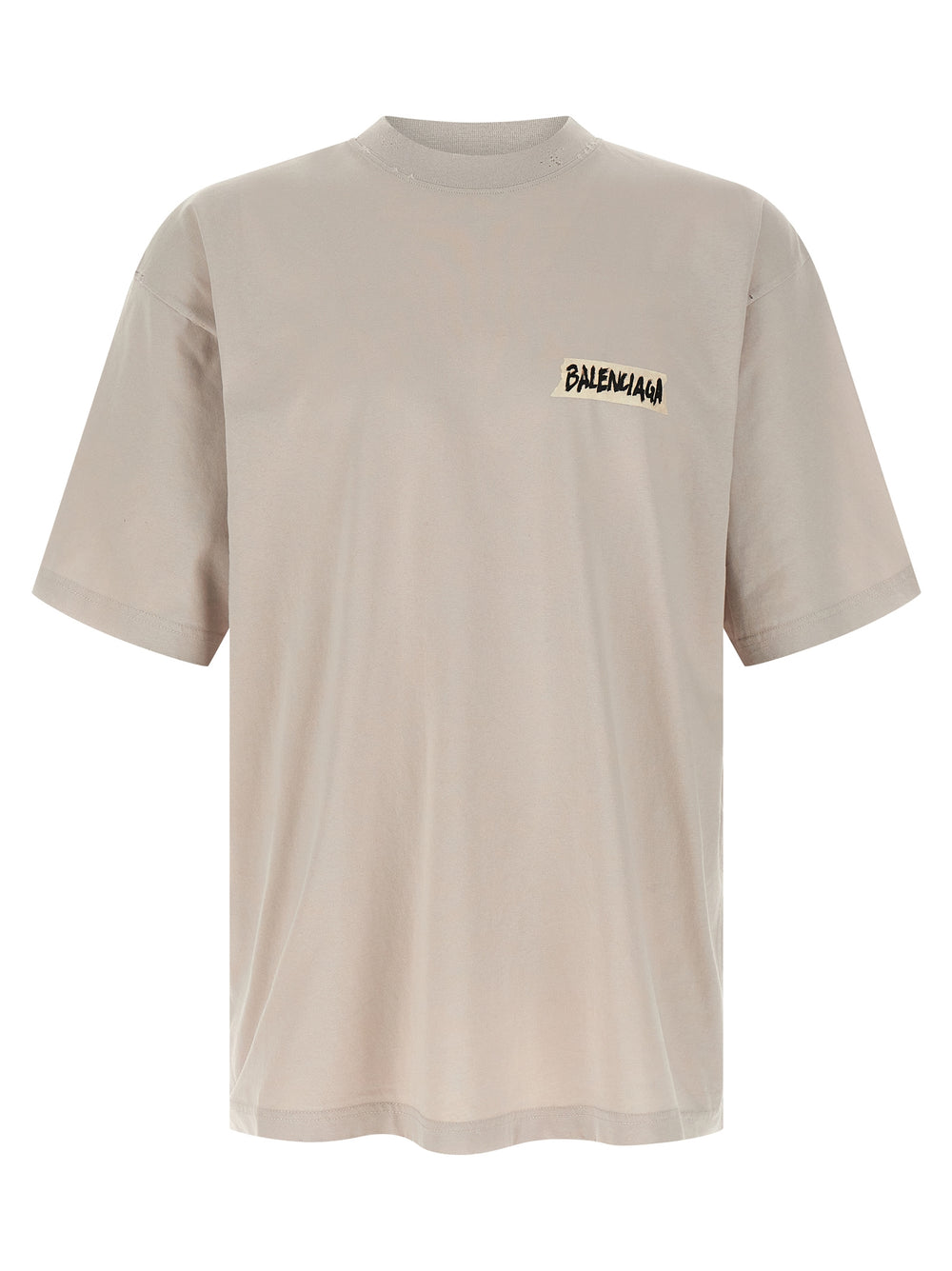 Gray Cotton T-Shirt
