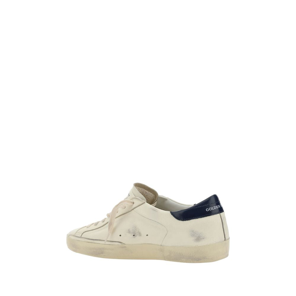 Golden Goose Sneakers Χαμηλού Προφίλ από Δέρμα Κατσίκας σε Λευκό