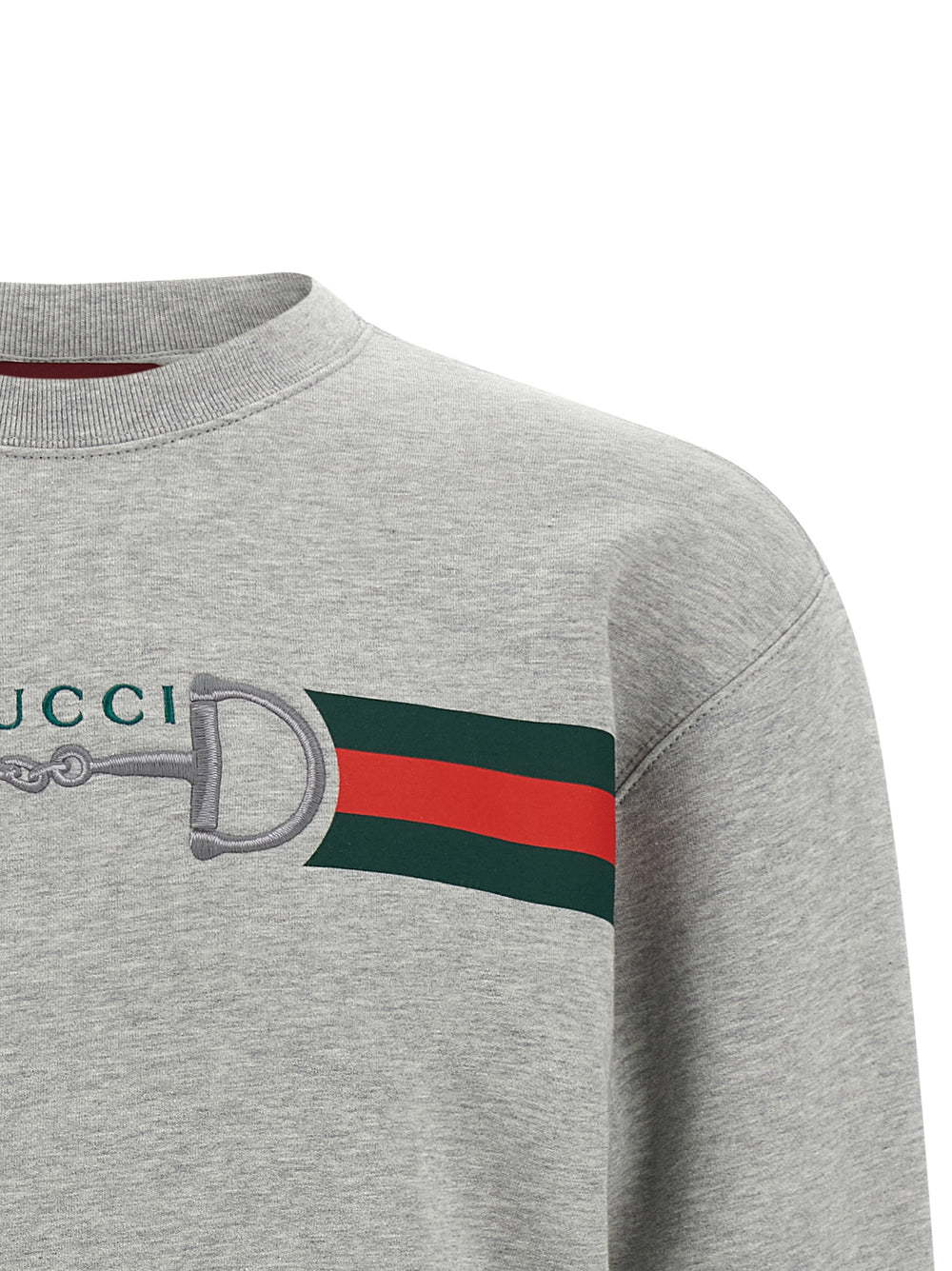 Gucci Cotton Sweatshirt in Gray