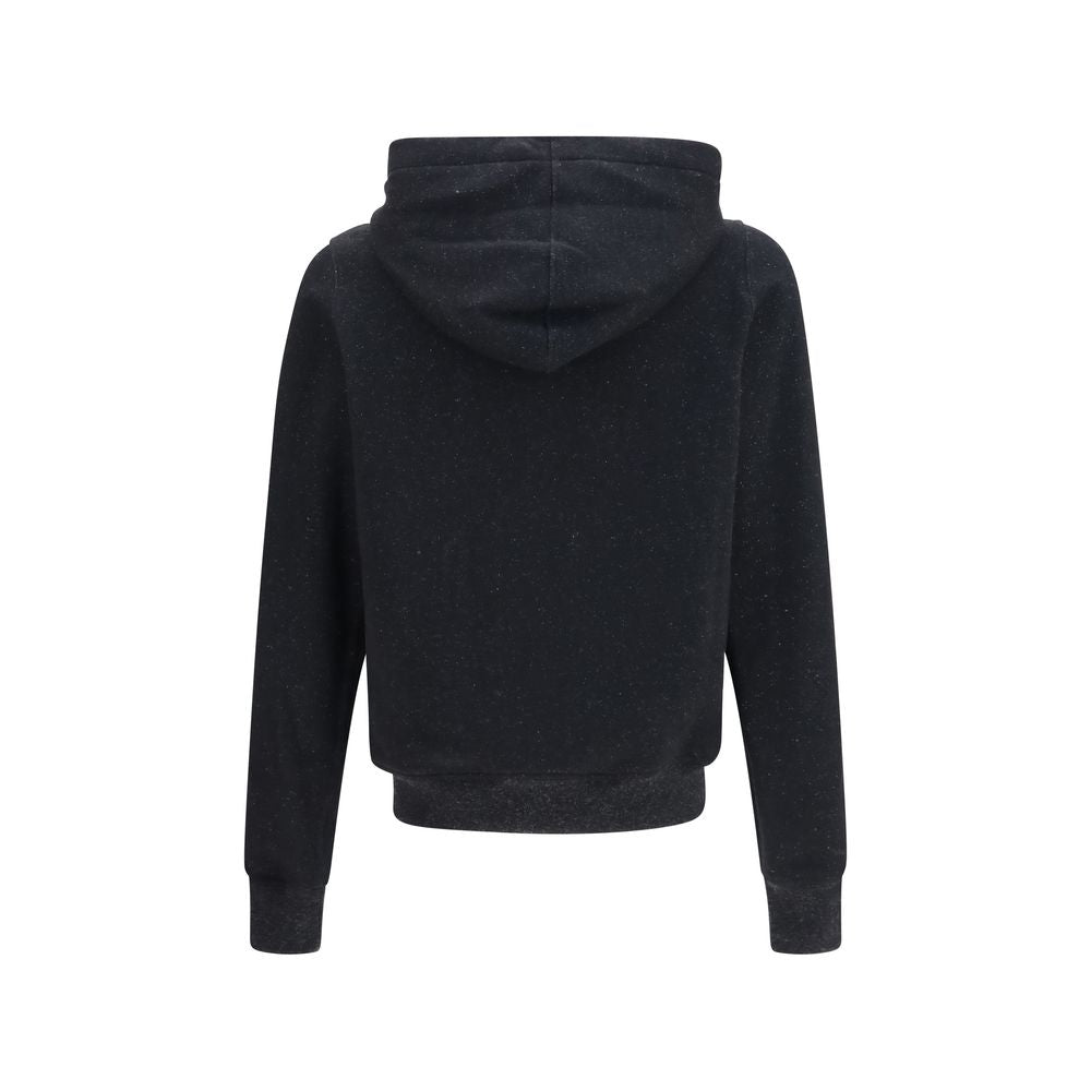 Rick Owens Wool Sweatshirt in Black