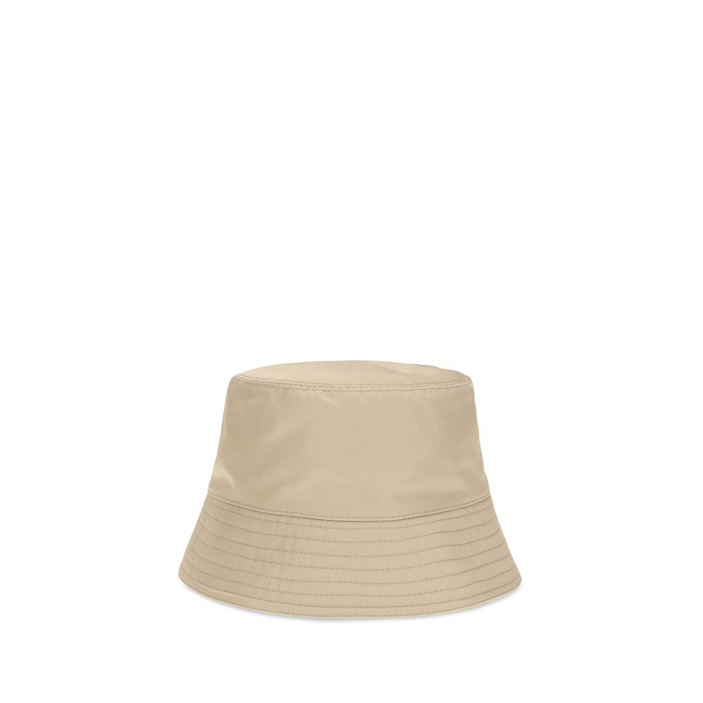 Prada Re-Nylon Bucket Hat in Beige