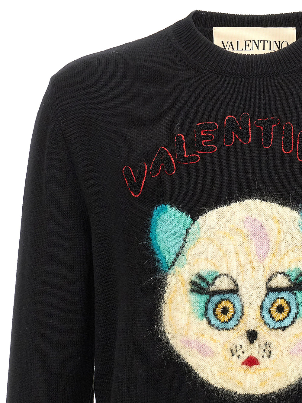 Valentino Garavani Cotton Cardigan in Black