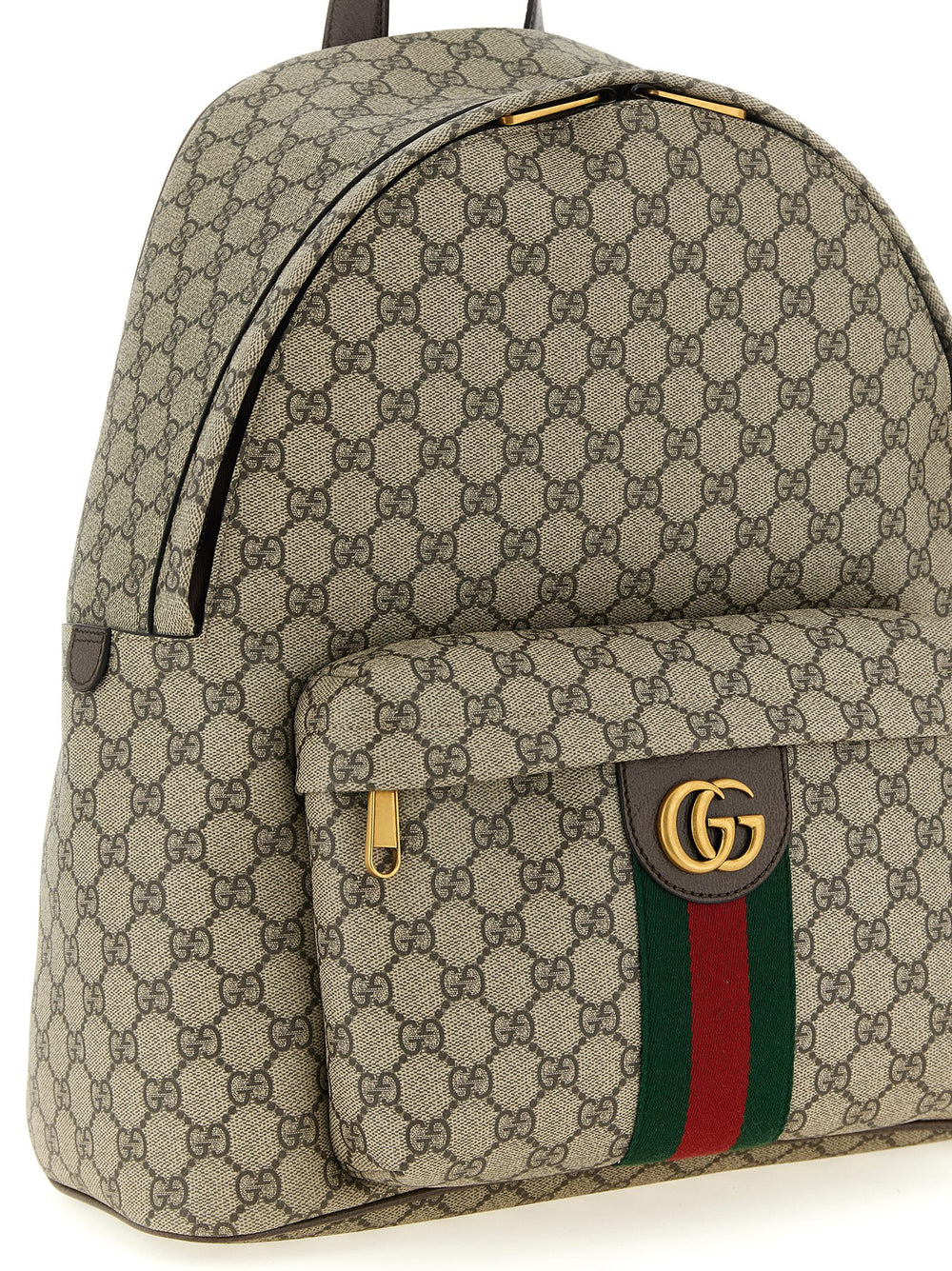 Gucci Ophidia GG Backpack in Beige