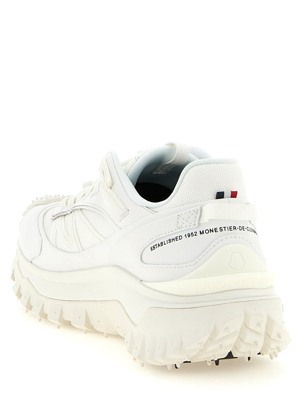 Moncler Δερμάτινα Sneakers Trailgrip GTX σε Λευκό