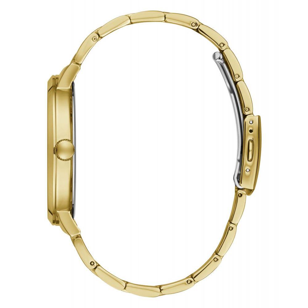 Guess Gold Stainless Steel Dress Watch