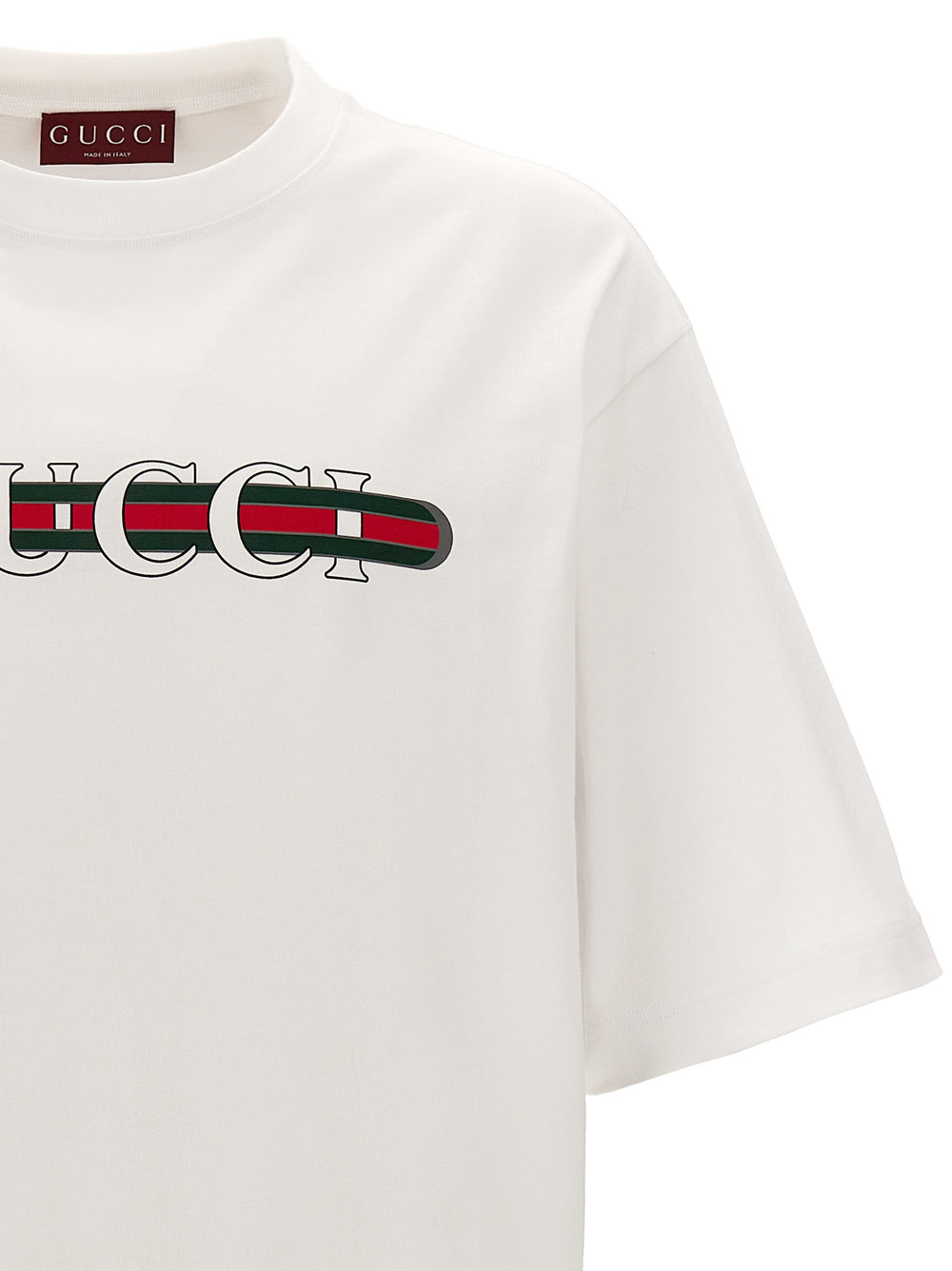 Gucci T-Shirt από 100% βαμβάκι σε Λευκό