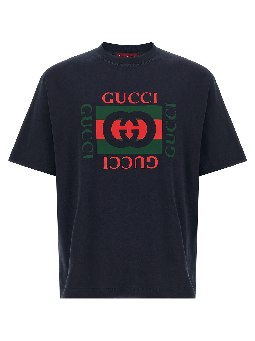 Gucci T-Shirt από 100% βαμβάκι σε Μπλε