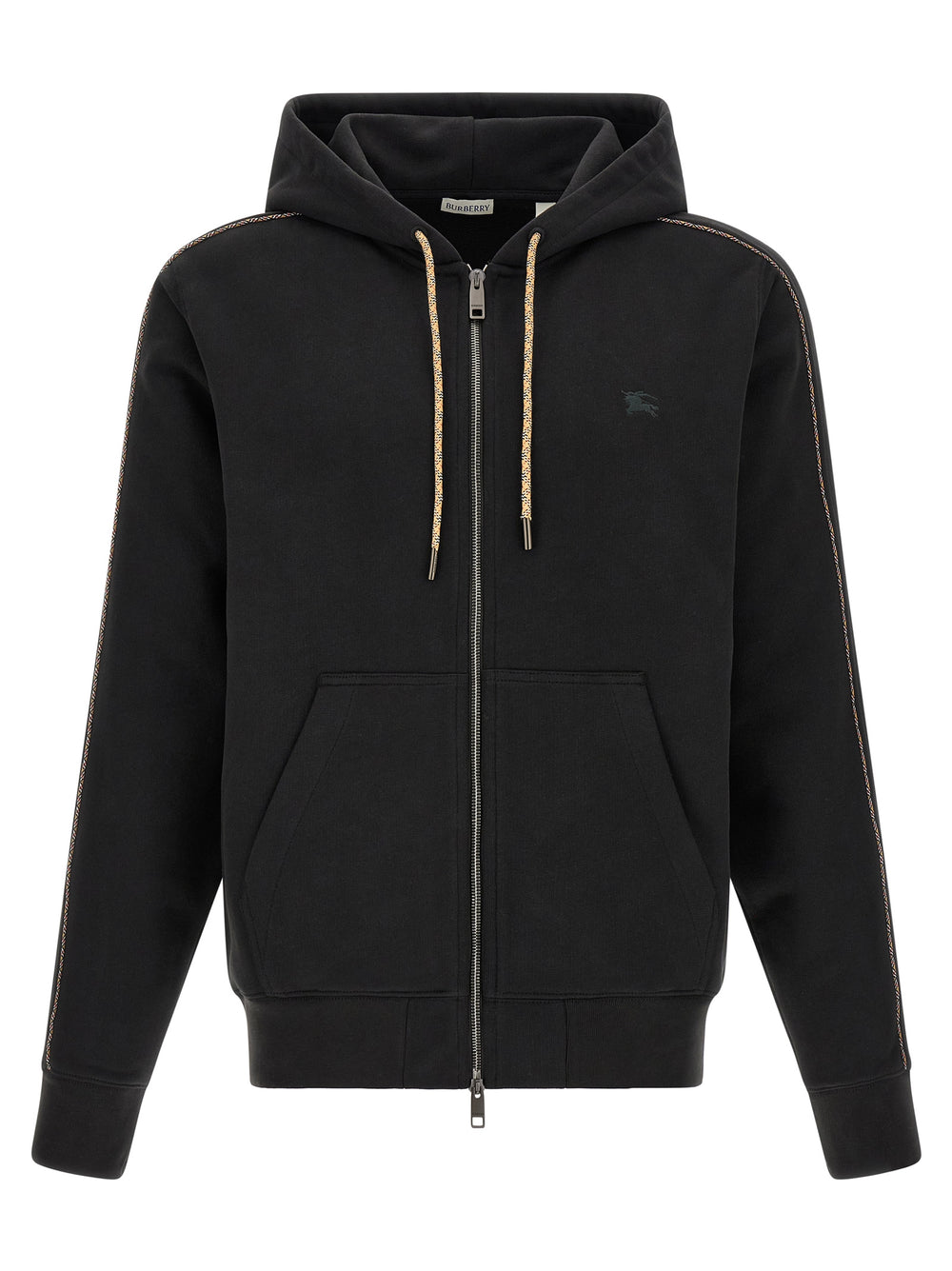 Burberry Βαμβακερό Hoodie από 100% βαμβάκι σε Μαύρο