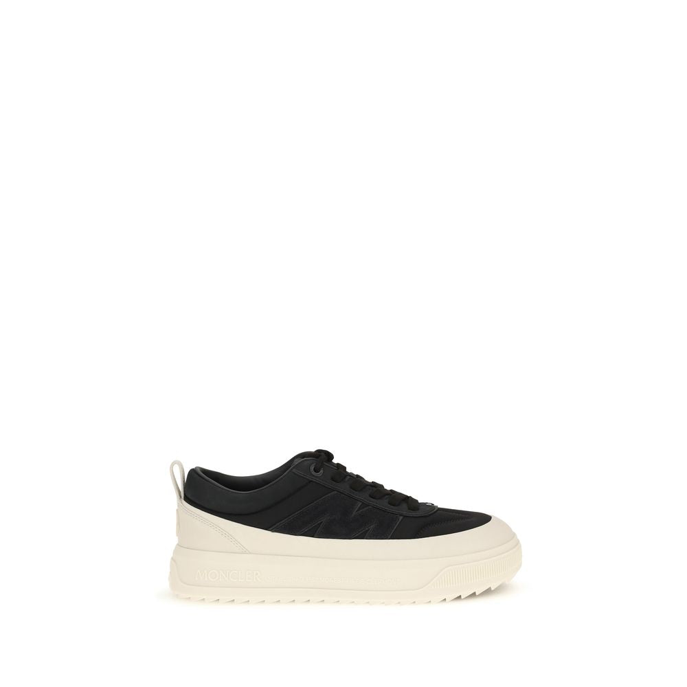 Moncler Altive Calf Leather Sneakers in Black